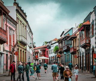 Ein Stop in Teror bei einem Gruppenausflug auf Gran Canaria