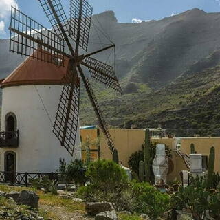 Gran Canaria Molino del viento in Mogan